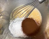炊飯器de<簡単>チョコバナナケーキ作り方4写真