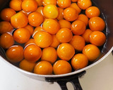 金柑つやつやみりん煮(種まで柔らか)作り方3写真