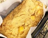 しっとり優しい味の桃入りバナナブレッド作り方9写真