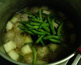 ✿冬瓜と❀肉団子の✿あっさり中華スープ作り方6写真