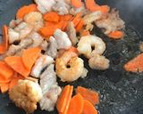 せっかくの少量えびと豚肉で中華丼！作り方4写真
