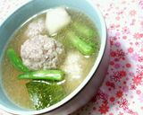 ✿冬瓜と❀肉団子の✿あっさり中華スープ作り方7写真