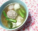 ✿冬瓜と❀肉団子の✿あっさり中華スープ作り方8写真