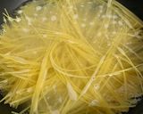 余った焼鳥で和風パスタ作り方4写真