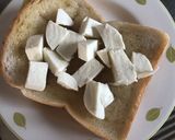 かんたんはちみつチーズトースト作り方3写真