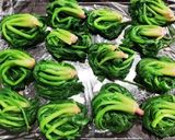 ほうれん草の冷凍保存方法茹でないで‼️作り方1写真