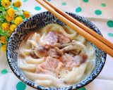ランチに♡濃厚チーズクリームうどん♡作り方7写真