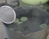よもぎ白玉のフルーツココナッツ汁粉作り方3写真