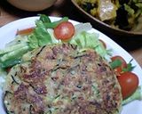 ズッキーニでお肉なしハンバーグ？作り方8写真