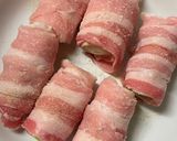 柚子胡椒とポン酢でサッパリ。葱の豚肉巻き作り方5写真