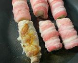 柚子胡椒とポン酢でサッパリ。葱の豚肉巻き作り方7写真