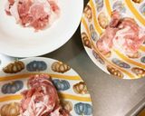 全てレンジオイスターニラ玉風豚平焼風作り方7写真