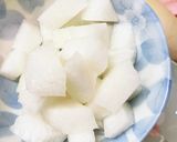 全てレンジ胸肉根菜の梅干し味噌蒸し煮作り方4写真