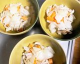 全てレンジ胸肉根菜の梅干し味噌蒸し煮作り方10写真
