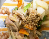 全てレンジ大根わさび甘辛炒め青椒肉絲風作り方17写真