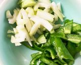 レンジ味噌カレー豆乳味ひき肉のせドーム蒸作り方5写真