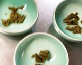 レンジ味噌カレー豆乳味ひき肉のせドーム蒸作り方7写真