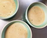 レンジ味噌カレー豆乳味ひき肉のせドーム蒸作り方9写真