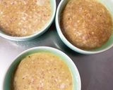 レンジ味噌カレー豆乳味ひき肉のせドーム蒸作り方11写真
