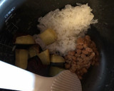 納豆と焼き芋のご飯作り方2写真