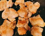 牛乳なのに濃厚！チキンの味噌クリーム煮作り方2写真