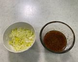厚揚げ肉巻き油淋鶏ソースかけ作り方1写真