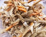 食物繊維たっぷり☆ゴボウサラダ☆作り方4写真