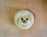 かわいいお顔の白いミルクパン＊母の日にも作り方6写真