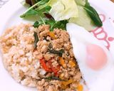 ♡大葉でガパオライス♡作り方6写真
