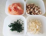 犬用*鶏団子のスープご飯作り方1写真