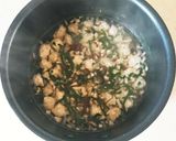 犬用*鶏団子のスープご飯作り方4写真