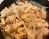 野菜たっぷり♩土鍋で熱々けんちん蕎麦作り方14写真