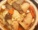 野菜たっぷり♩土鍋で熱々けんちん蕎麦作り方16写真