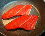 美味しい✨サーモンクリームソース作り方1写真