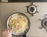 ウインナーとキャベツの濃厚クリームパスタ作り方4写真