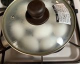 タイマーで測って！しっとりゆで卵作り方3写真
