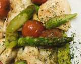 アスパラと鶏肉のまるっとプチトマト炒め作り方4写真