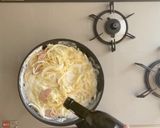 ウインナーとキャベツの濃厚クリームパスタ作り方5写真