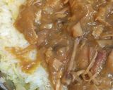 残りカレーと春キャベツで焼きカレー♬作り方3写真