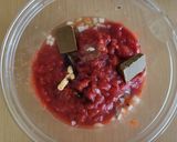 レンジde5分！サバ缶のトマトカレー作り方1写真