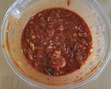 レンジde5分！サバ缶のトマトカレー作り方2写真
