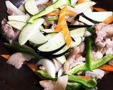 豚肉と野菜の柚子味噌炒め作り方3写真