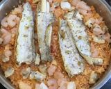 魚のパエリア（ホットプレートでも可）作り方5写真