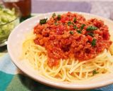 大盛りで食べたい♪ミートソーススパゲティ作り方8写真