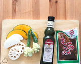 家飲みおつまみ☆和の香り焼き野菜マリネ作り方1写真