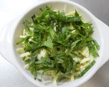 レンジ１分！新玉ねぎ大葉マヨチーズ作り方4写真