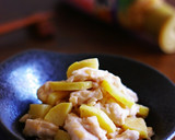 レンチン簡単★たけのこと鶏ささみの梅和え作り方9写真