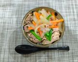 超簡単！豚野菜丼！ウェイパー＆マキシマム作り方7写真