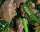 焼肉のたれで鳥レバーニラ炒め作り方9写真