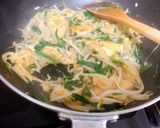 冷凍豆腐のニラ玉作り方5写真
